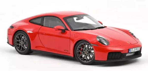 187171 Porsche 911 Carrera 4 GTS 2025 Guards Red 1:18